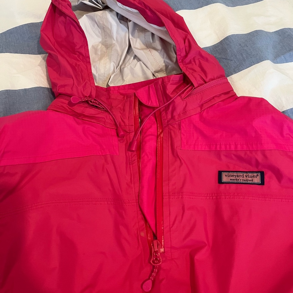 Vineyard Vines Girls Windbreaker Jacket Like New